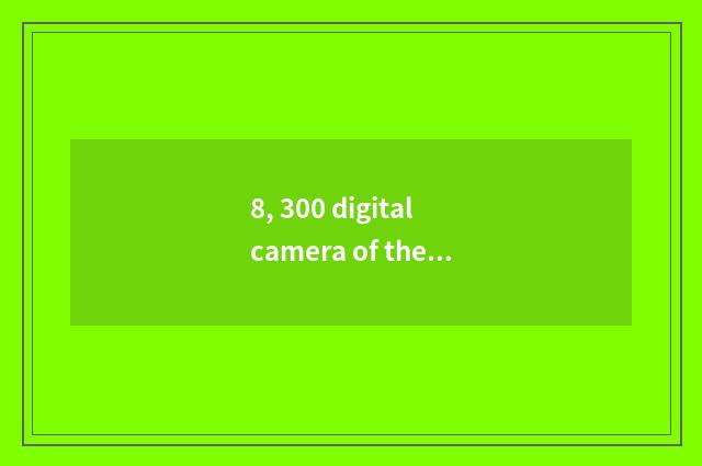 8, 300 digital camera of the left and right sides?