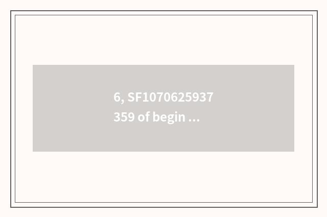 6, SF1070625937359 of begin of Sf of express odd numbers?