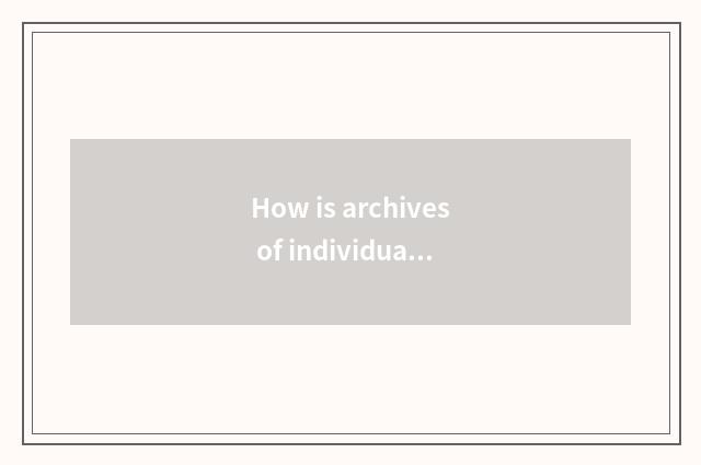How is archives of individual of net of Hubei government affairs checked?