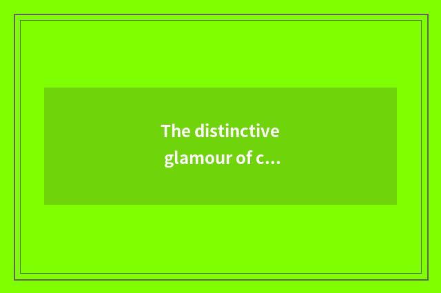 The distinctive glamour of comic dialogue