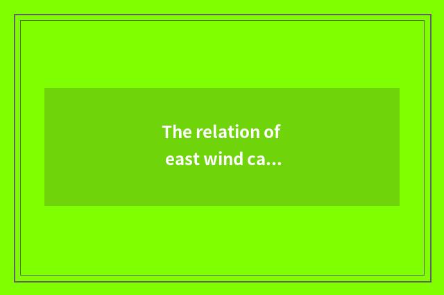 The relation of east wind car and east bloc?