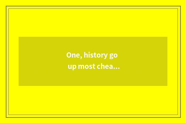 One, history go up most cheap little game 13 strategies?