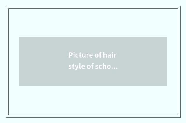 Picture of hairstyle of schoolgirl vogue bingle?
