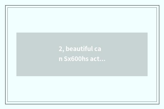 2, beautiful can Sx600hs actor defect?