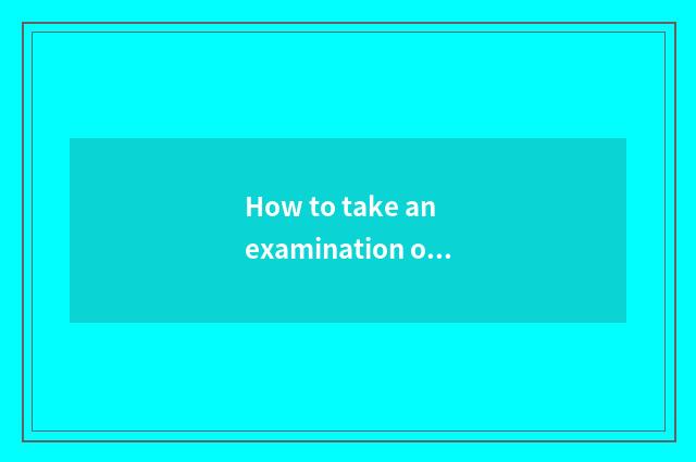 How to take an examination of Yo does division card books and newspaper take an 