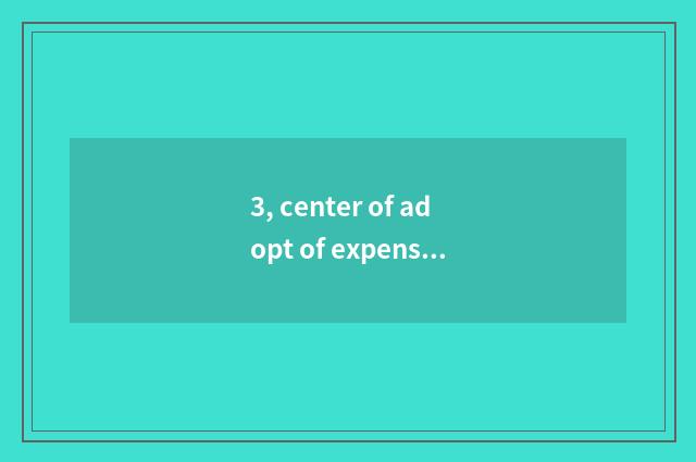 3, center of adopt of expensive harbor pet?