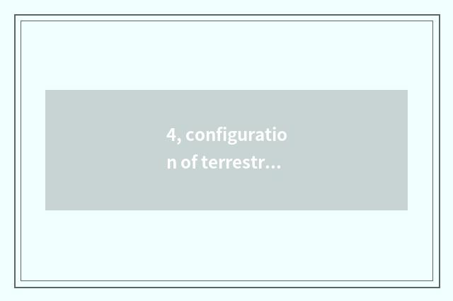 4, configuration of terrestrial hell game?