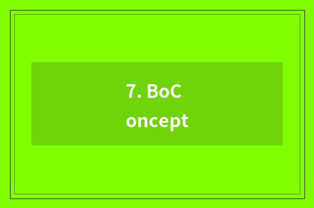 7. BoConcept