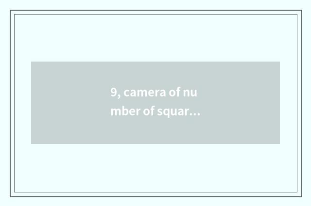 9, camera of number of square of science and technology of Linyi peach source?