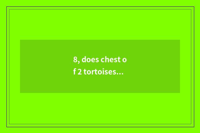 8, does chest of 2 tortoises treasure block the spring of hag?