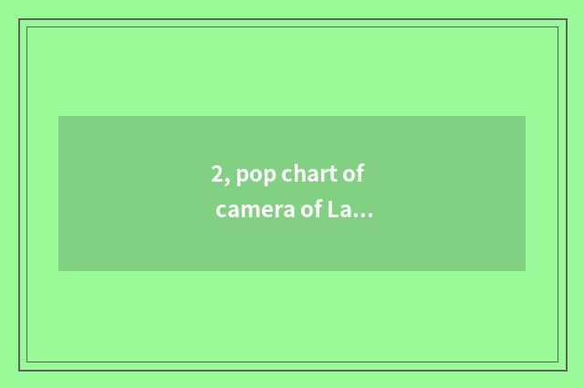 2, pop chart of camera of Lai card number, does Lai block digital camera which a