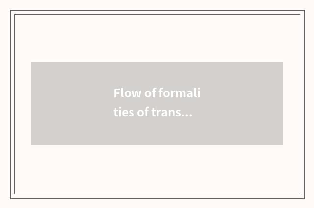 Flow of formalities of transfer ownership of car of Beijing husband and wife?