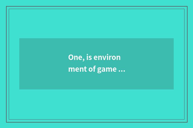 One, is environment of game of poisonous milk powder unusual?