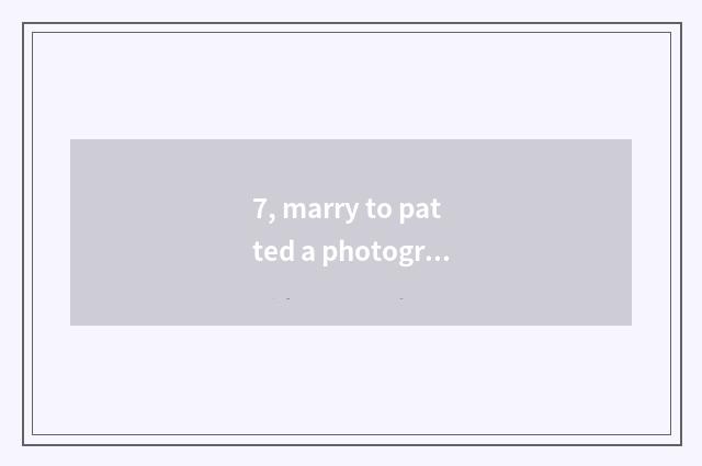 7, marry to patted a photograph of whole family to you can hold pet in the arms 