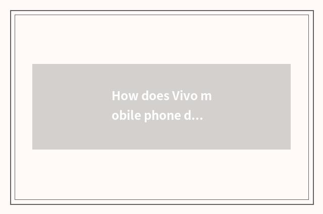 How does Vivo mobile phone download rice to add the version with small newest an