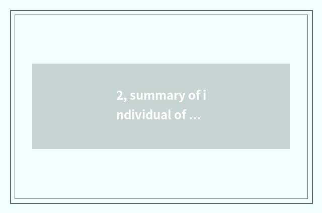 2, summary of individual of police station policeman, year of police station pol