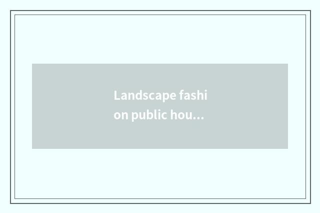 Landscape fashion public house (inn of dwell of Beijing conciliatory wild goose)