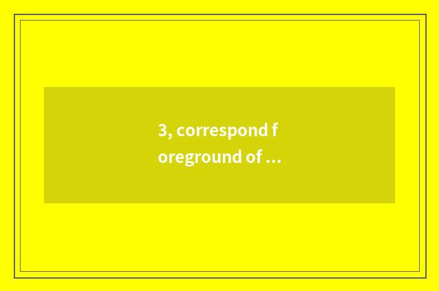 3, correspond foreground of kind of professional obtain employment?