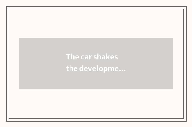 The car shakes the development trend of order system