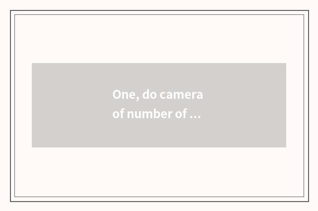 One, do camera of number of 1000 yuan of less than and smartphone take a picture