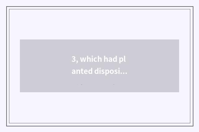 3, which had planted disposition of pet of thunderbolt opportunity for combat?