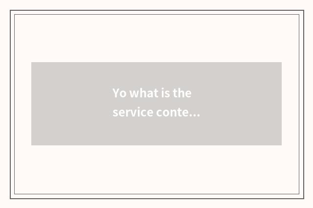 Yo what is the service content of elder brother's wife basically?