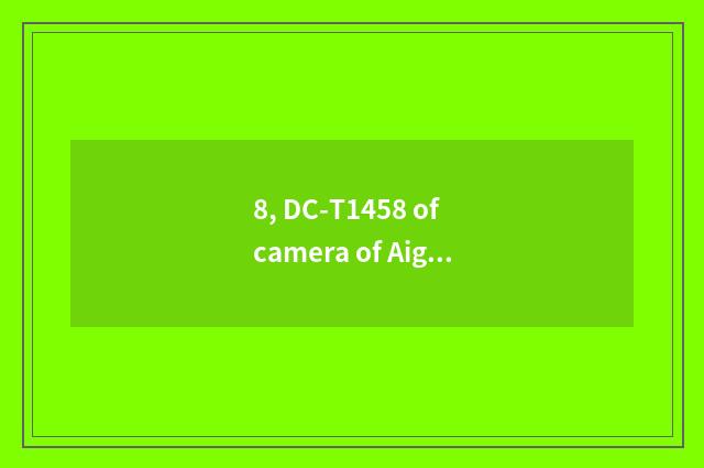 8, DC-T1458 of camera of Aigo/ patriot number how?