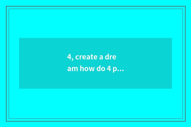 4, create a dream how do 4 pet swim to foster on the west?