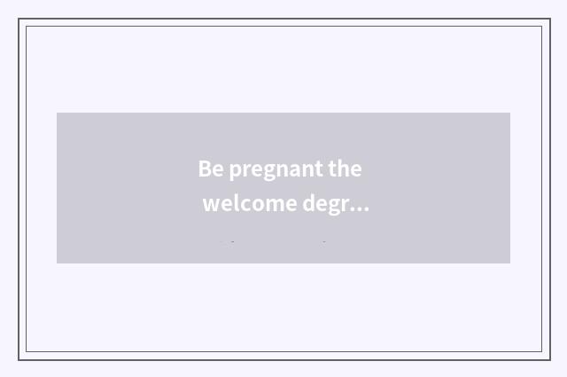 Be pregnant the welcome degree of thematic game