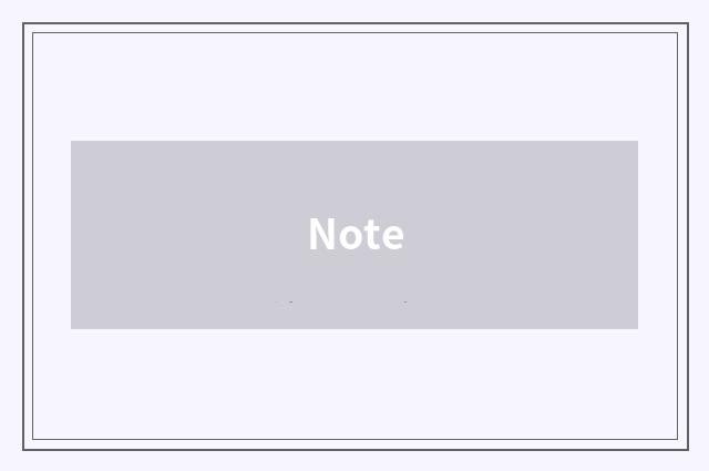 Note