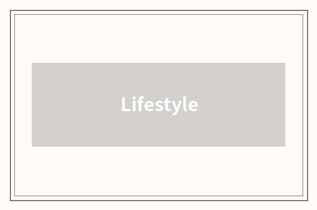 Lifestyle