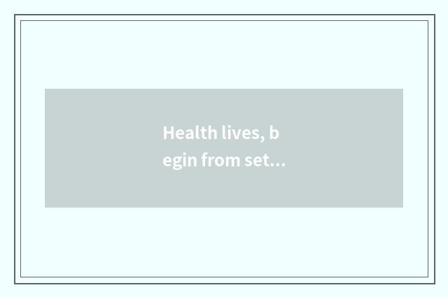 Health lives, begin from setting-up exercise having oxygen