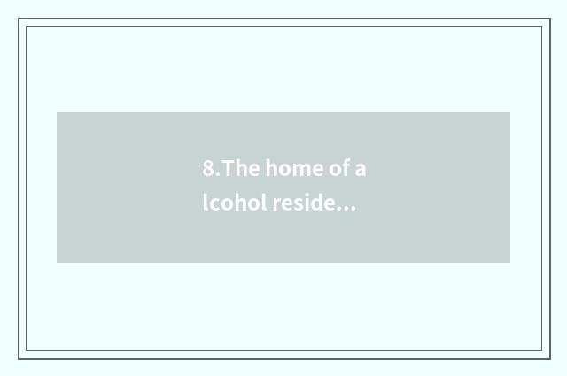 8.The home of alcohol resides magical function