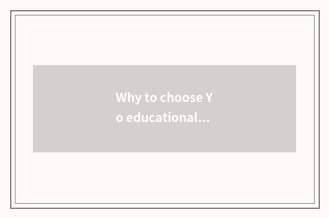 Why to choose Yo educational net?