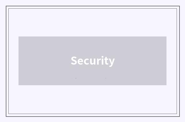 Security