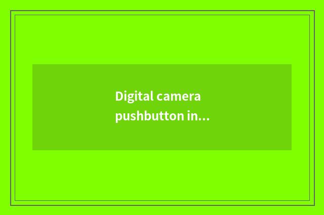Digital camera pushbutton introduces