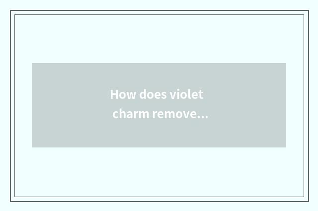 How does violet charm remove theatrical makeup and costume buy style of QQ flyin