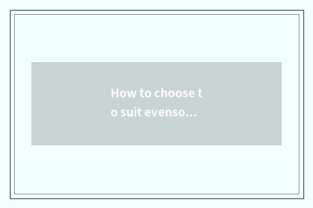 How to choose to suit evensong of oneself fitness having oxygen