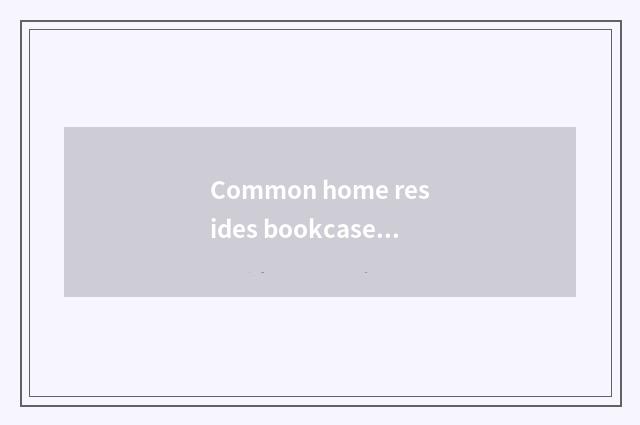Common home resides bookcase brand