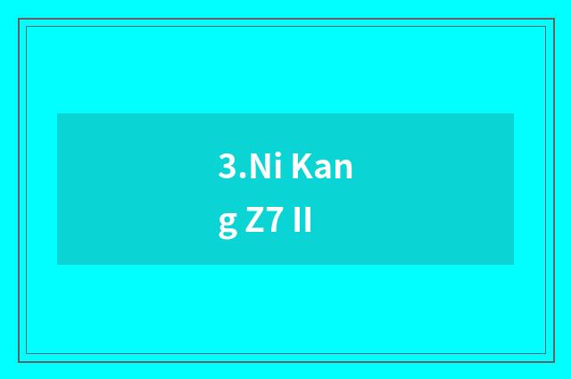 3.Ni Kang Z7 II