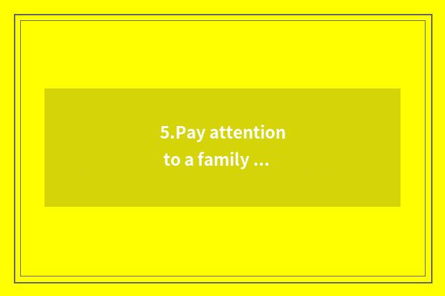 5.Pay attention to a family to kiss child activity