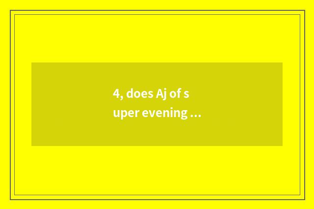 4, does Aj of super evening party hit 618 days of cats fold?