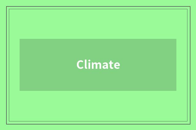 Climate