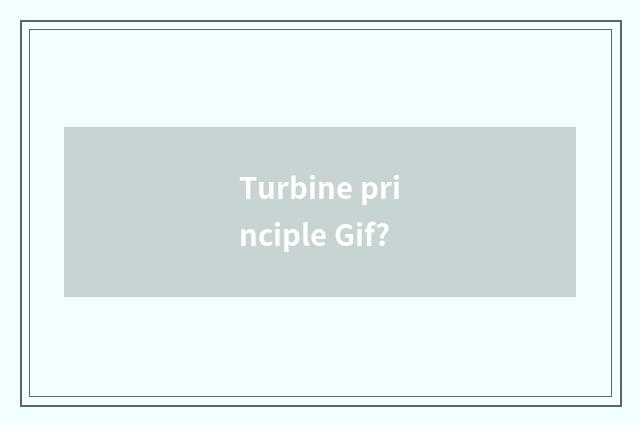 Turbine principle Gif?