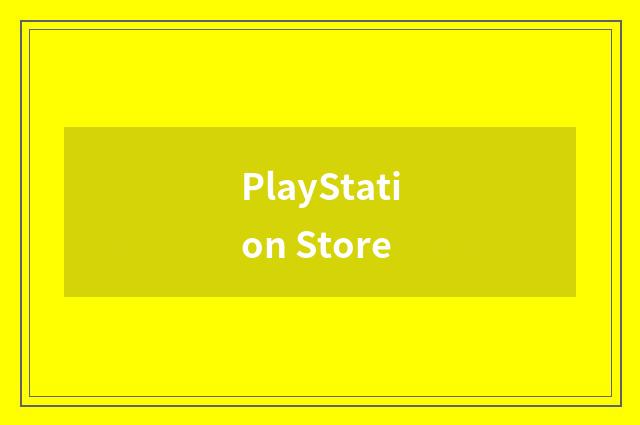PlayStation Store
