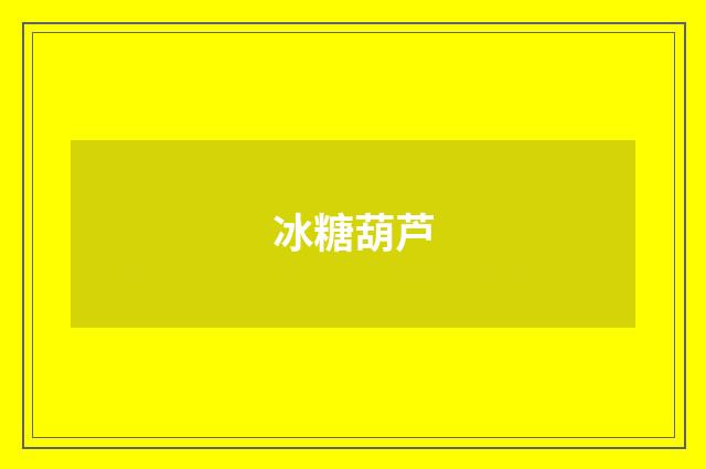 冰糖葫芦
