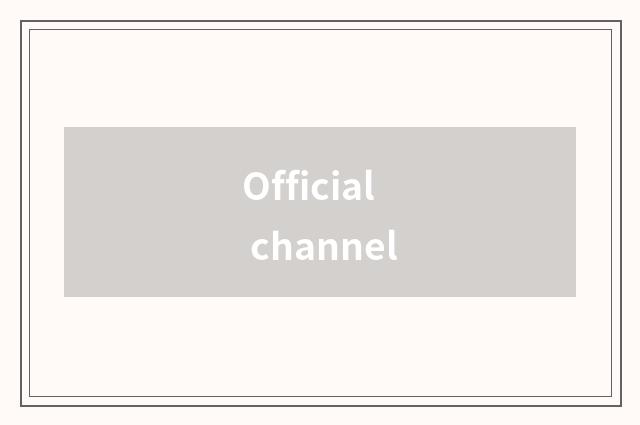 Official channel