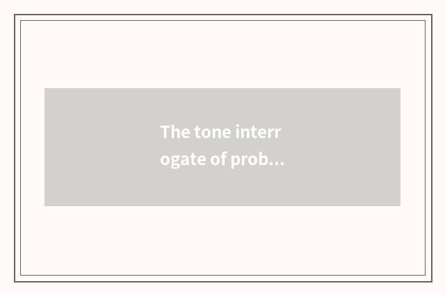 The tone interrogate of problem of children mental health coils