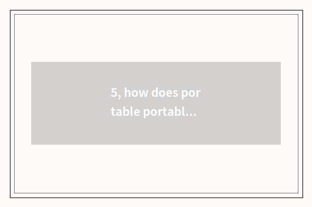 5, how does portable portable navigator upgrade?