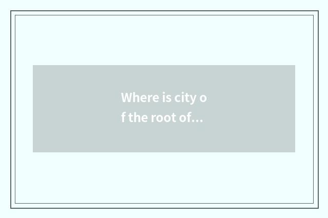 Where is city of the root of antipyretic dichroa?